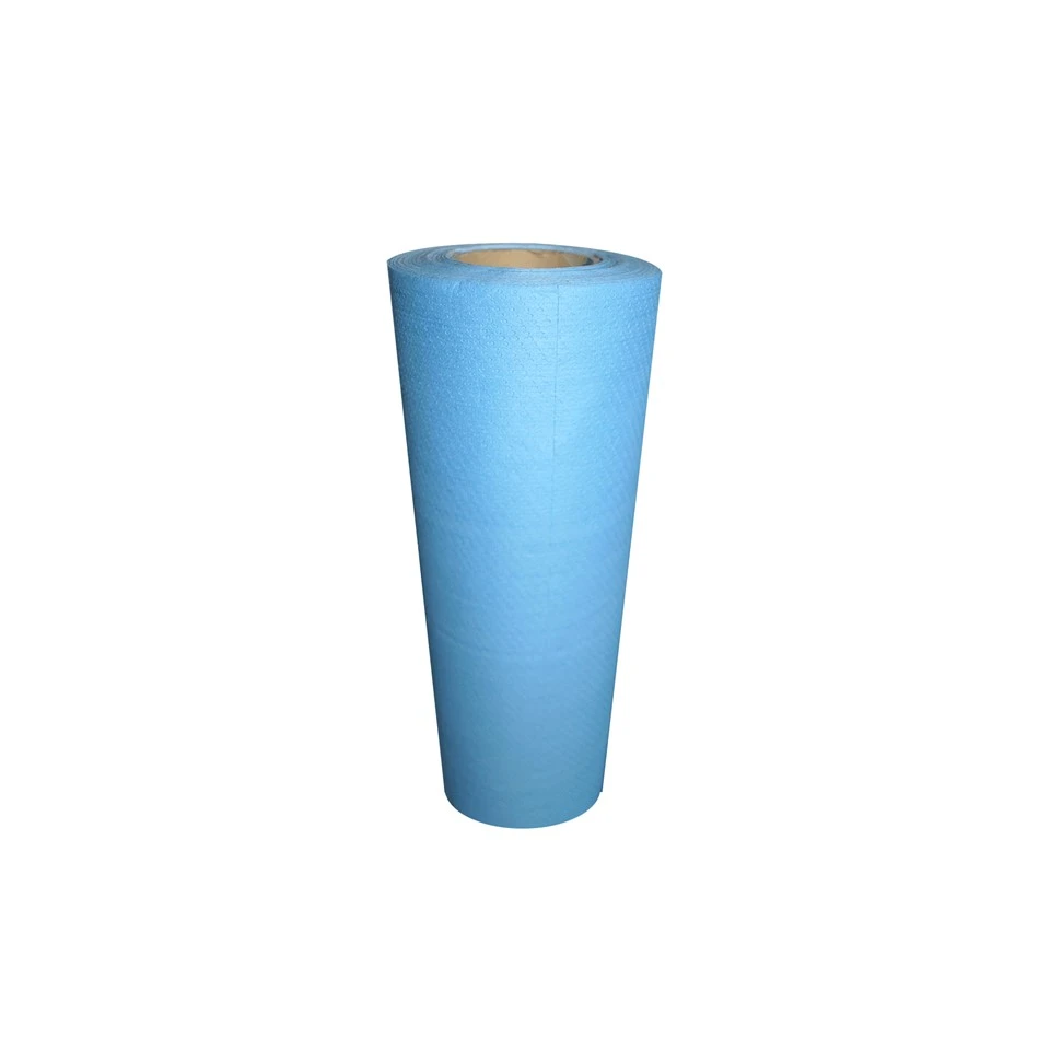 JX-70 Reusable Wiping Cloths Blue Small Roll