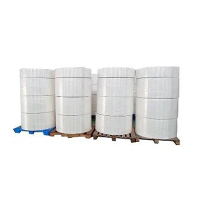 Baltie vērpšanas neaustie Jumbo ruļļu audumi