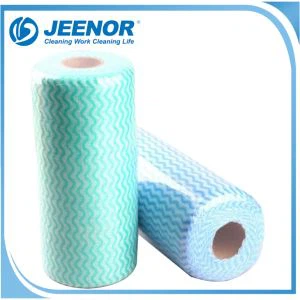 HV70 mājsaimniecības tīrīšanas drānu ︱ Woodpulp Un poliestera Spunlace neaustiem audumiem ︱ Mājsaimniecības salvetes